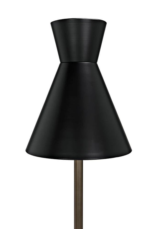 Noir Thinking Cap Floor Lamp