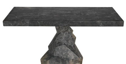 Noir Tilden Console Black Marble