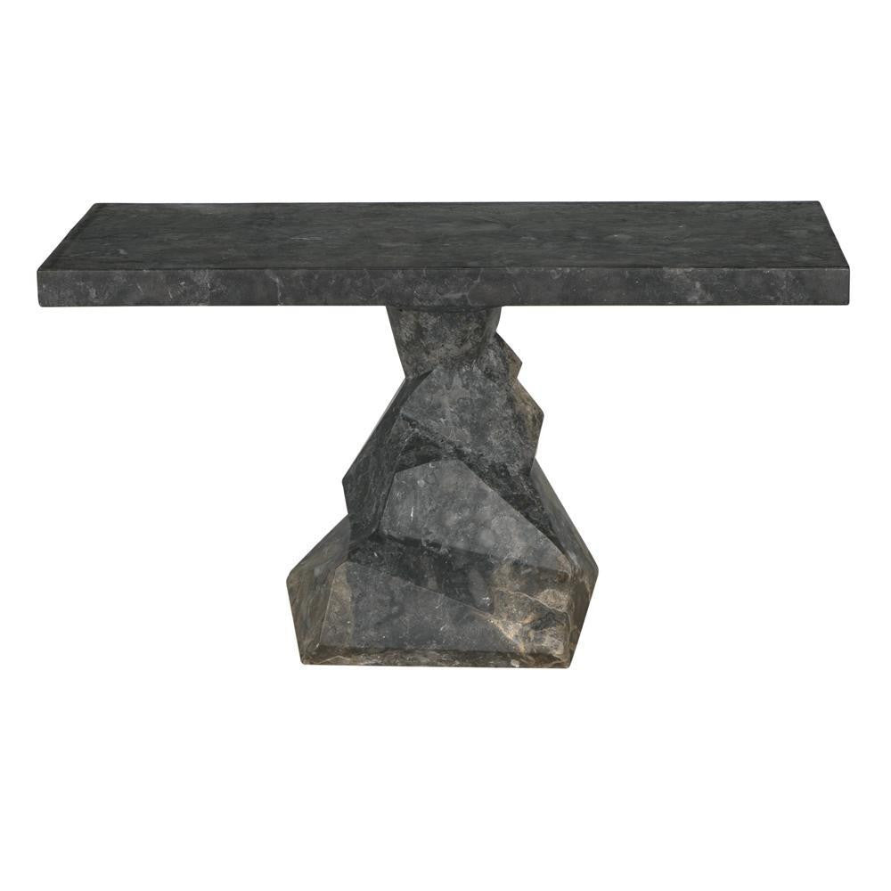 Noir Tilden Console Black Marble
