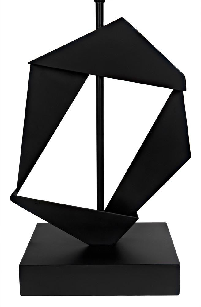Noir Timothy Table Lamp