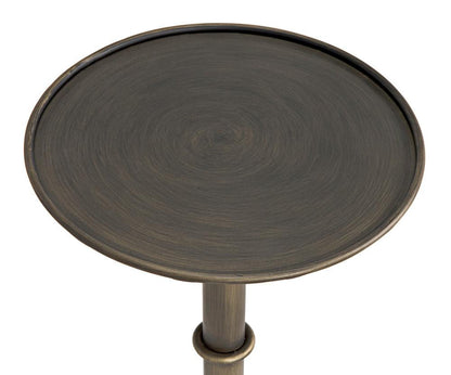 Noir Tini Side Table, Aged Brass, 24"H (GTAB303AB YUU6013PQ8)