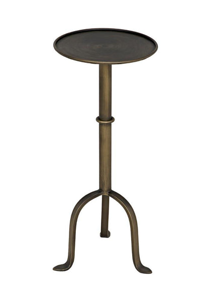 Noir Tini Side Table, Aged Brass, 24"H (GTAB303AB YUU6013PQ8)