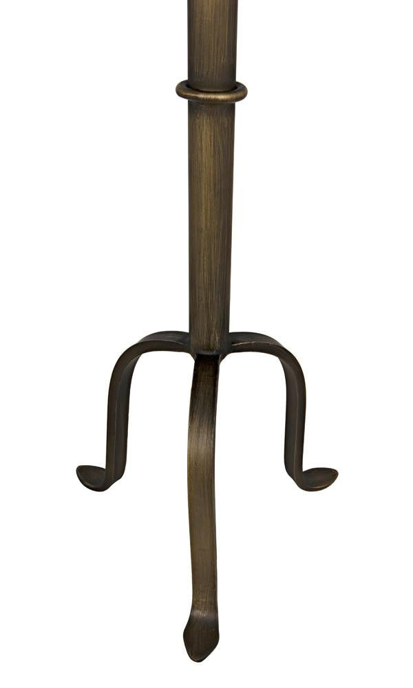 Noir Tini Side Table, Aged Brass, 24"H (GTAB303AB YUU6013PQ8)