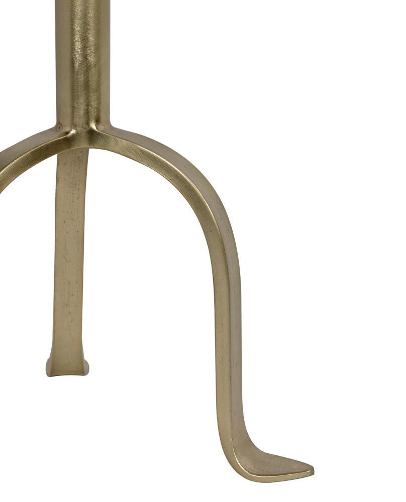 Noir Tini Side Table, Antique Brass, 24"H (GTAB303MB YUU6013PQ9)