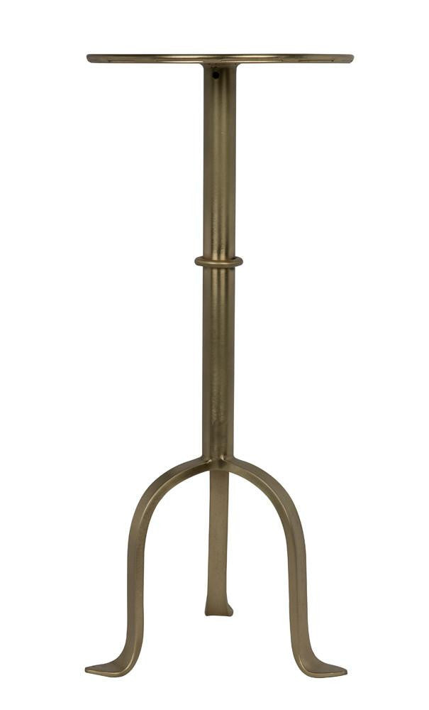 Noir Tini Side Table, Antique Brass, 24"H (GTAB303MB YUU6013PQ9)