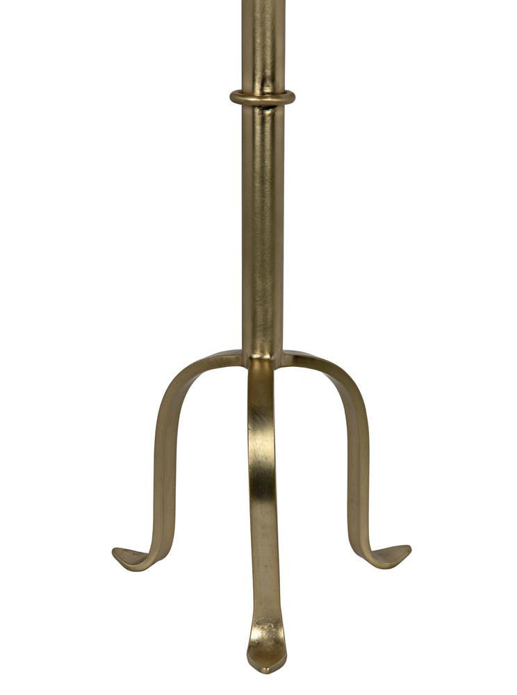 Noir Tini Side Table, Antique Brass, 24"H (GTAB303MB YUU6013PQ9)