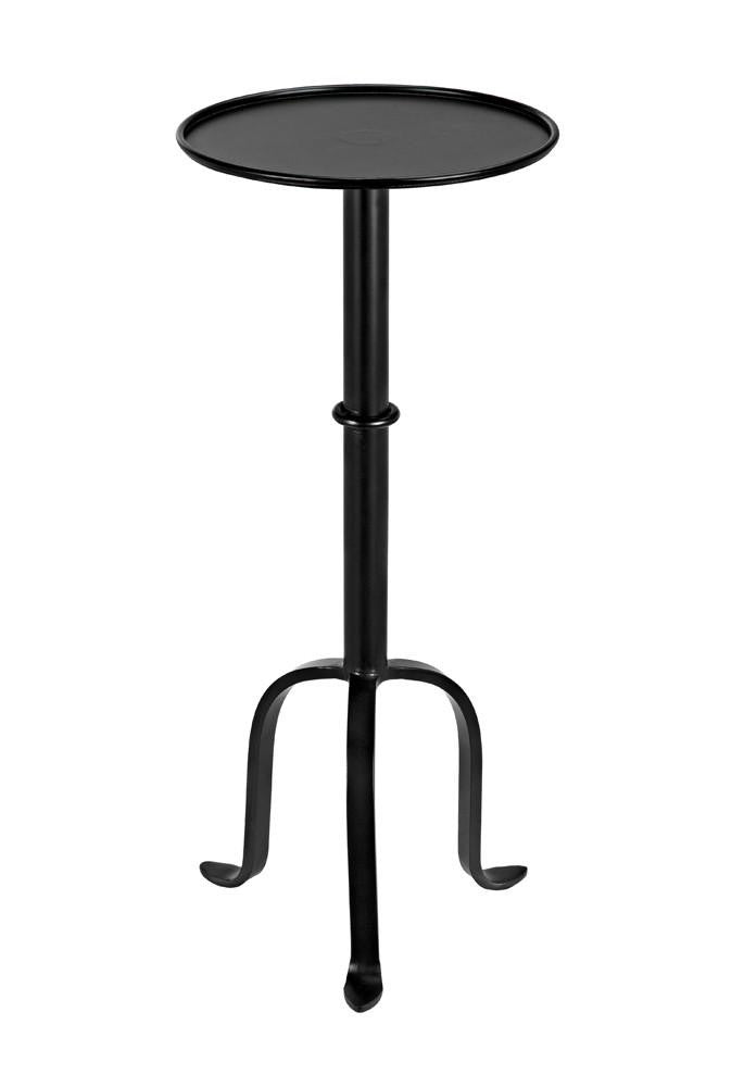 Noir Tini Side Table Antique Brass