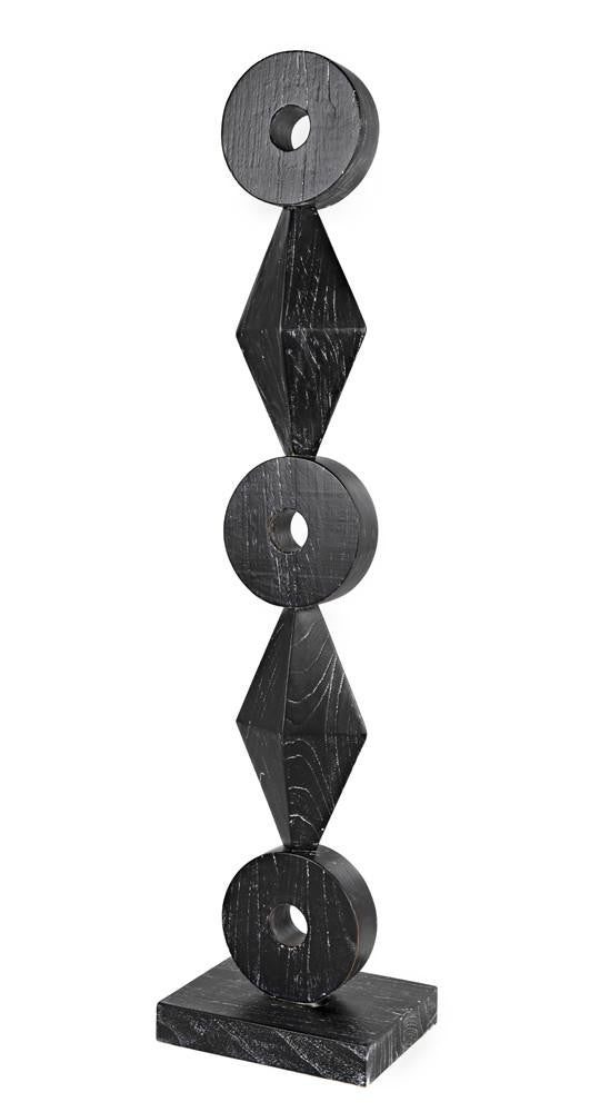 Noir Totem Sculpture