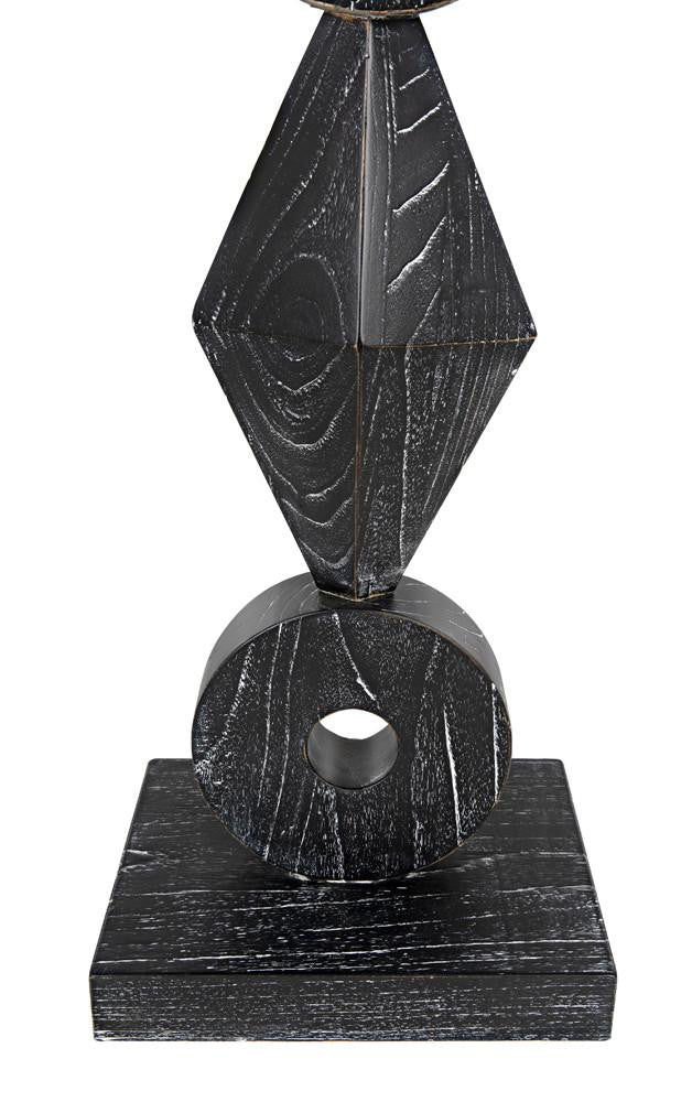 Noir Totem Sculpture