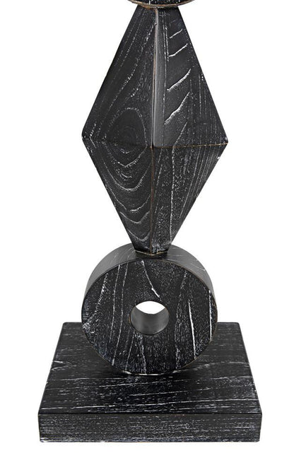 Noir Totem Sculpture