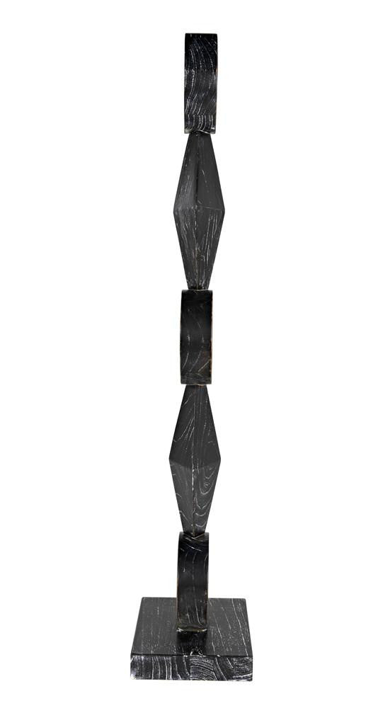 Noir Totem Sculpture