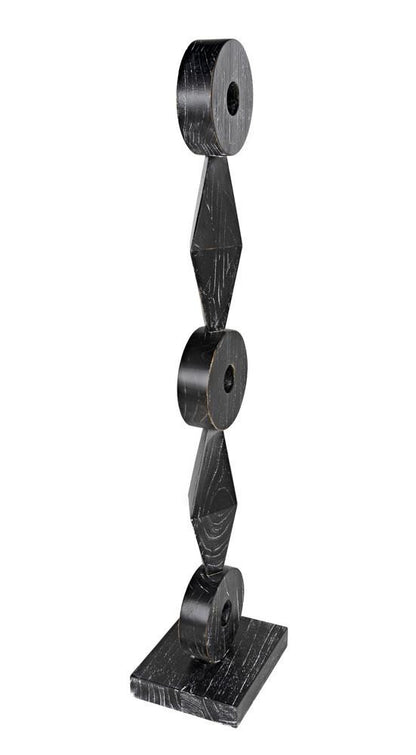 Noir Totem Sculpture