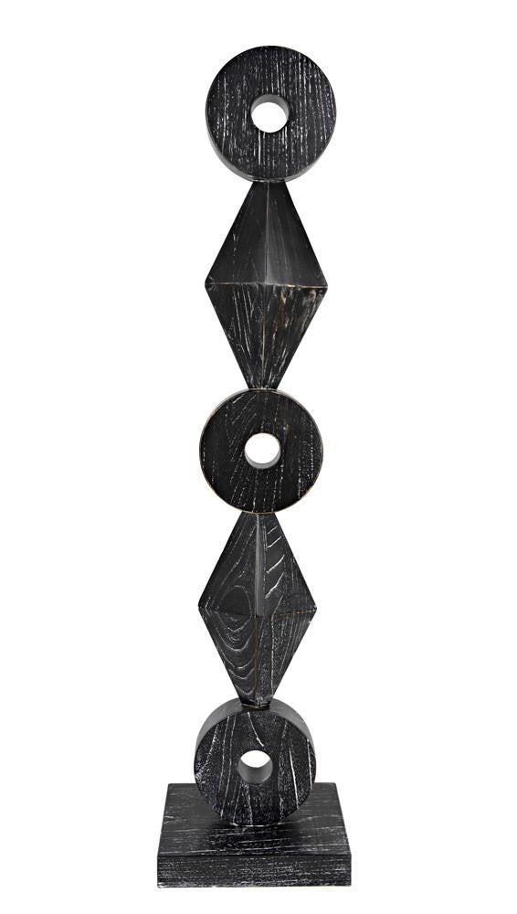 Noir Totem Sculpture