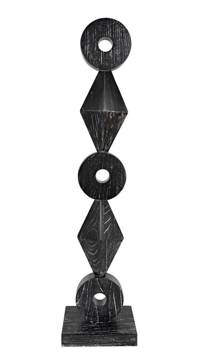 Noir Totem Sculpture