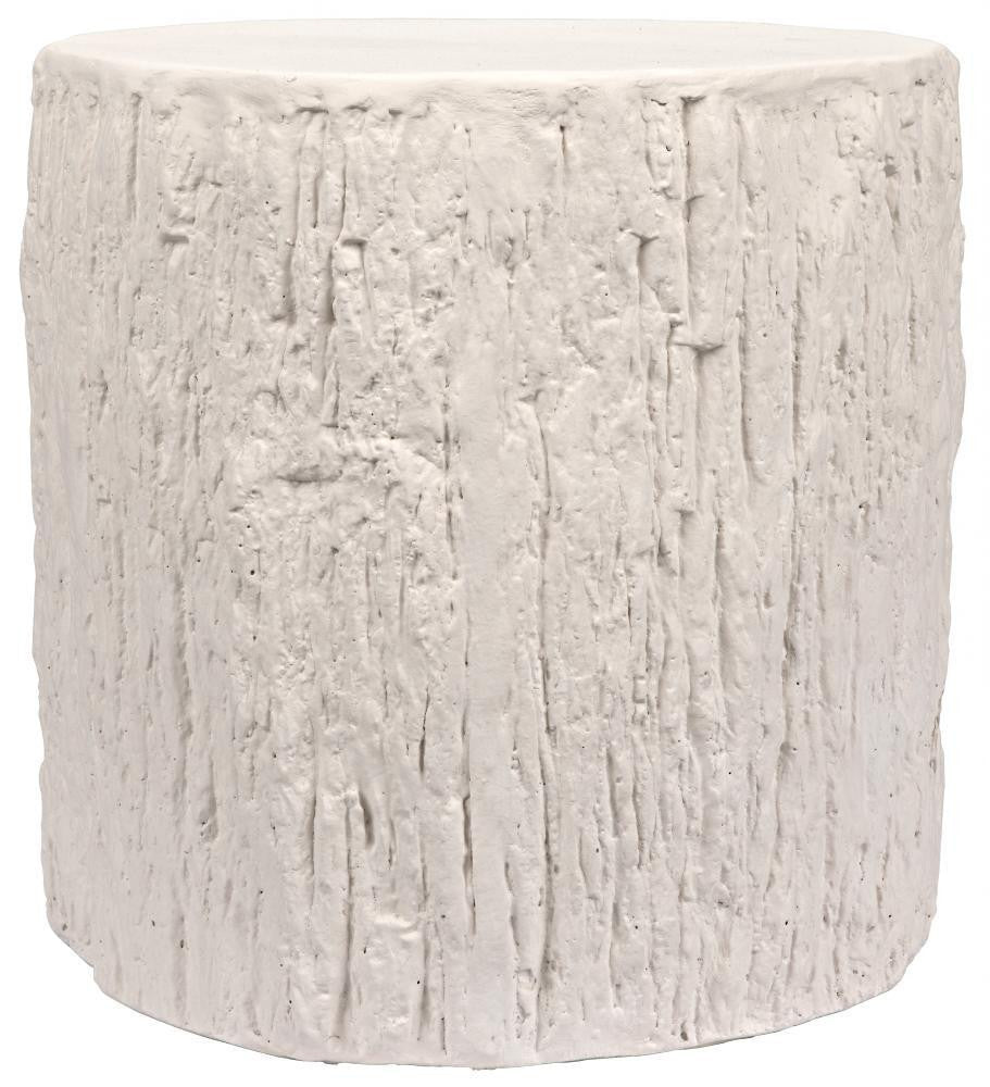 Noir Trunk Side Table White