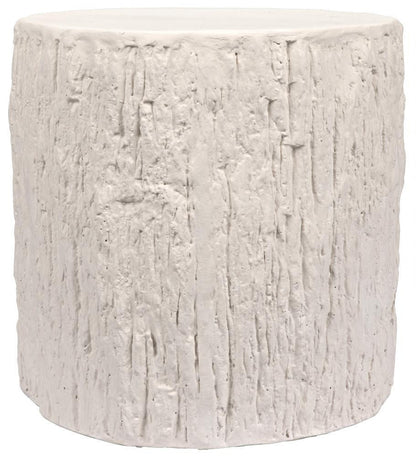 Noir Trunk Side Table White