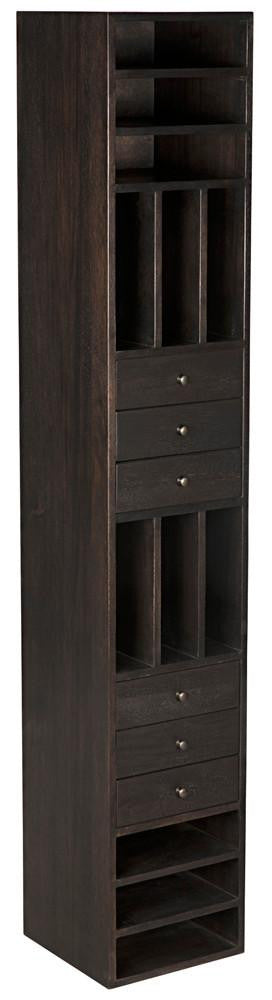 Noir Tubula Bookcase
