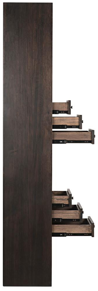 Noir Tubula Bookcase