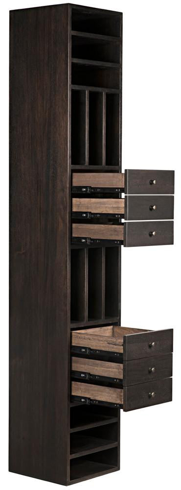 Noir Tubula Bookcase