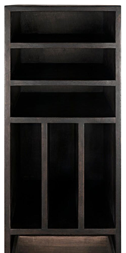 Noir Tubula Bookcase