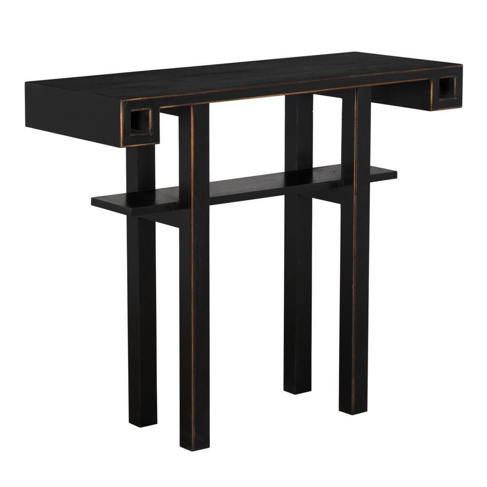 Noir Uomo Console Hand Rubbed Black