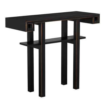 Noir Uomo Console Hand Rubbed Black