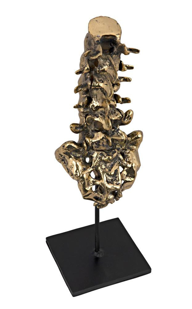 Noir Vertebrae Sculpture