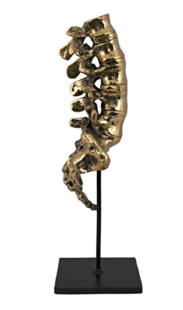 Noir Vertebrae Sculpture