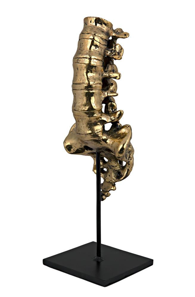 Noir Vertebrae Sculpture