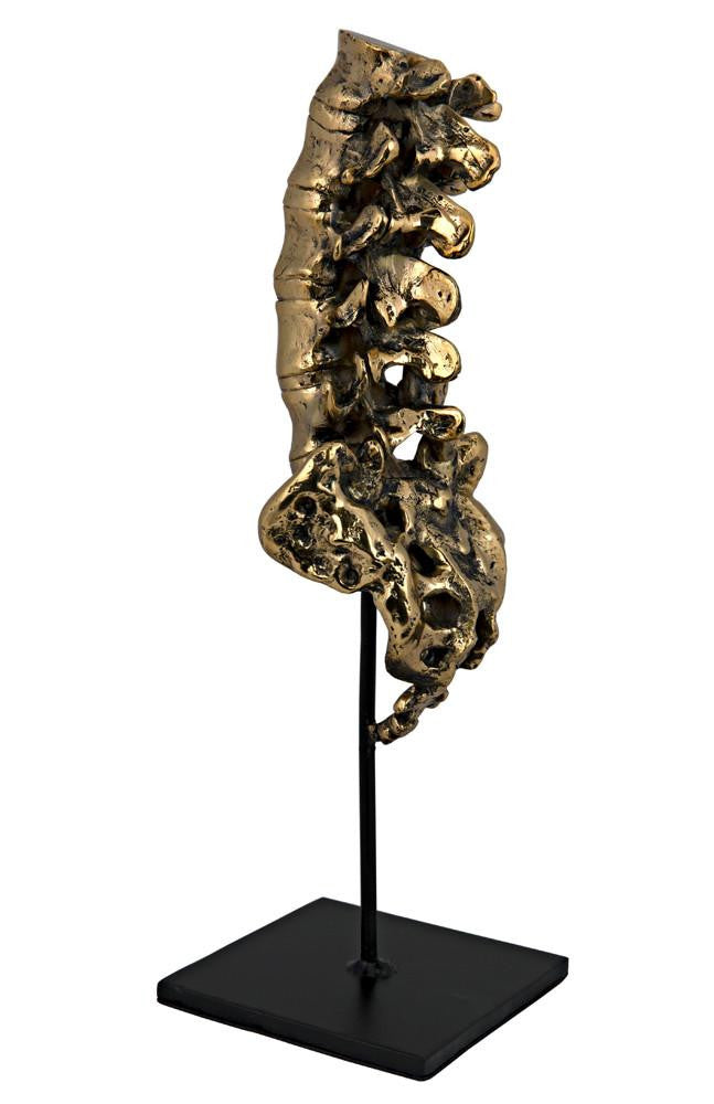 Noir Vertebrae Sculpture