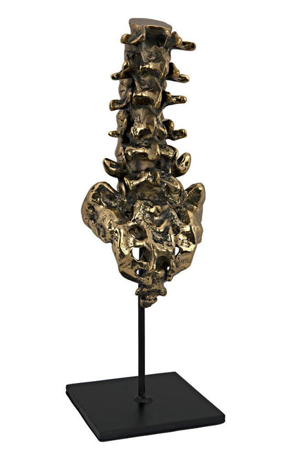 Noir Vertebrae Sculpture