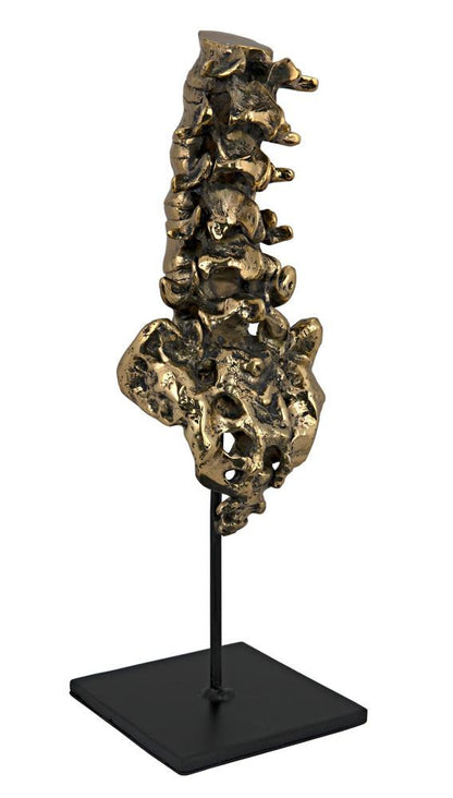 Noir Vertebrae Sculpture