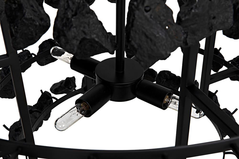 Noir Vulcan Chandelier
