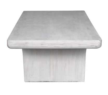 Noir Ward Coffee Table White Wash