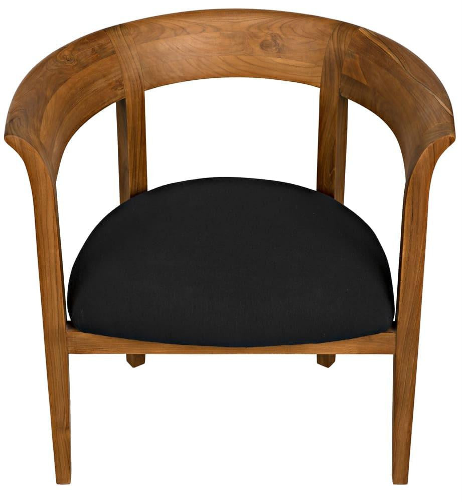 Noir Webster Club Chair