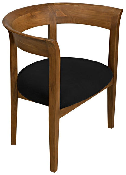 Noir Webster Club Chair