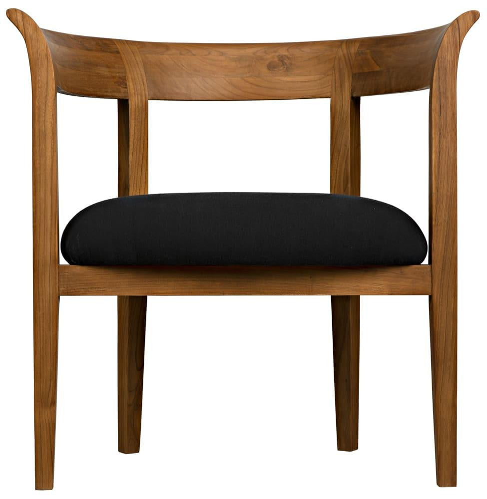 Noir Webster Club Chair