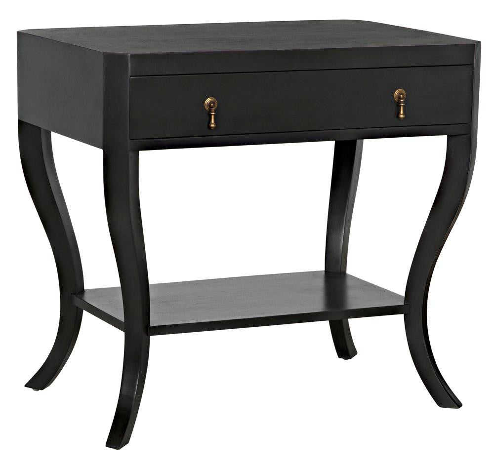 Noir Weldon Side Table Pale