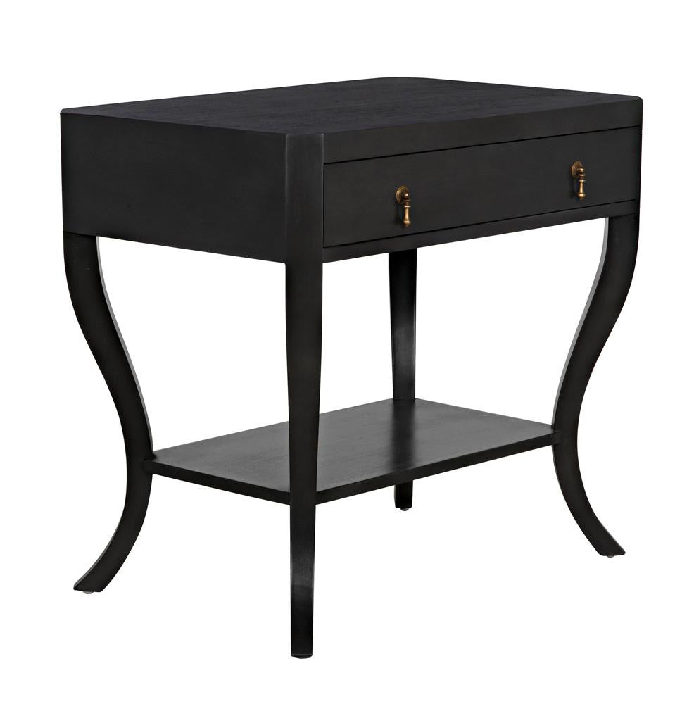 Noir Weldon Side Table, Pale, 28.5"H (GTAB665P YUU6013PQN)