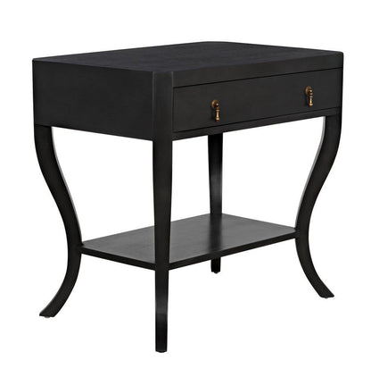 Noir Weldon Side Table, Pale, 28.5"H (GTAB665P YUU6013PQN)