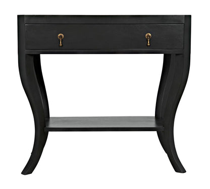 Noir Weldon Side Table, Pale, 28.5"H (GTAB665P YUU6013PQN)
