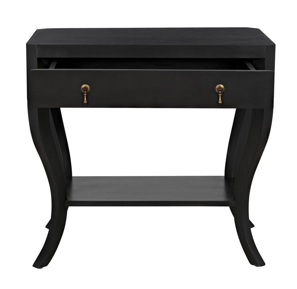 Noir Weldon Side Table, Pale, 28.5"H (GTAB665P YUU6013PQN)