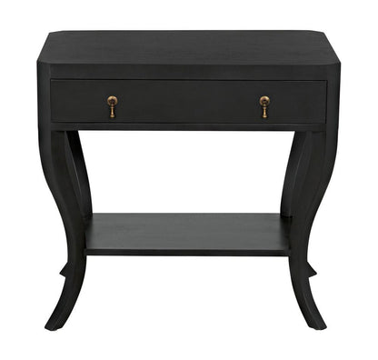 Noir Weldon Side Table, Pale, 28.5"H (GTAB665P YUU6013PQN)