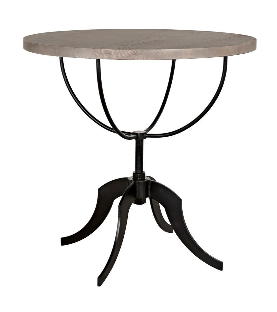 Noir Wine Table Vintage Gray