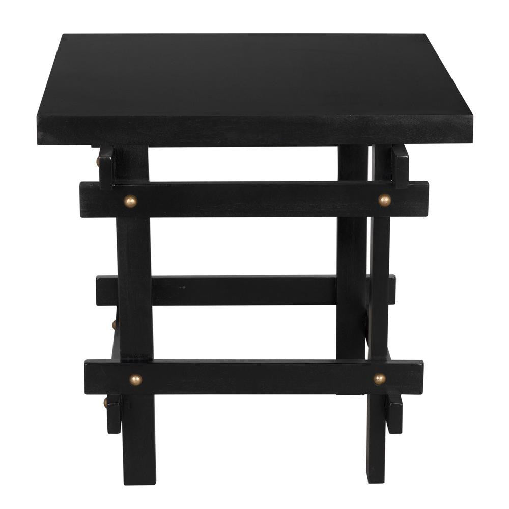 Noir Yokosuka Side Table GTAB9003HB