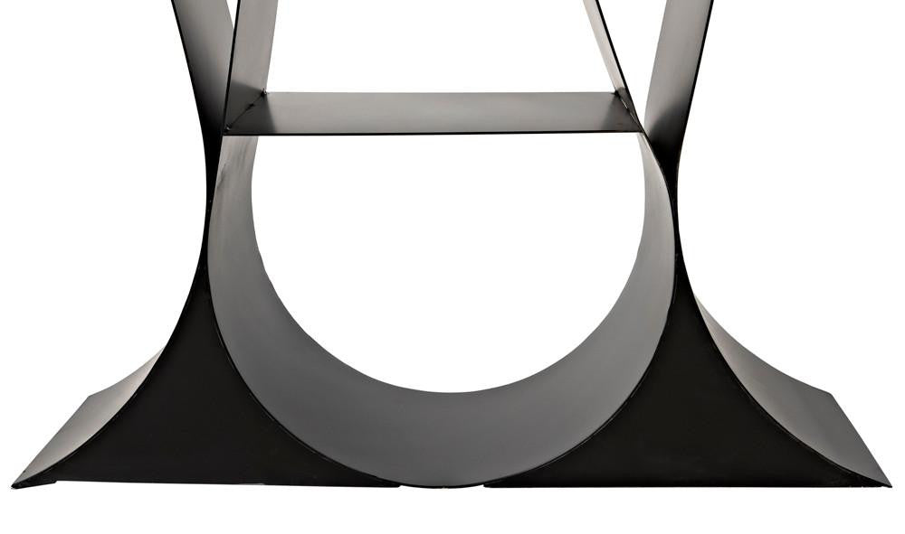 Noir Zaha Bookcase
