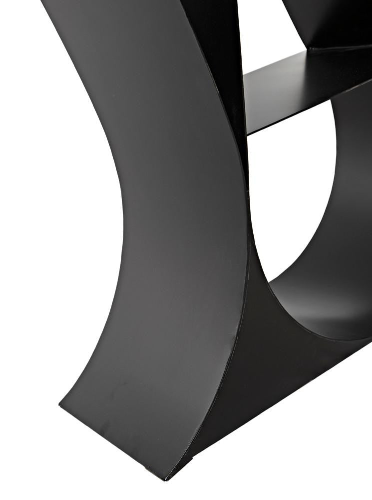 Noir Zaha Bookcase