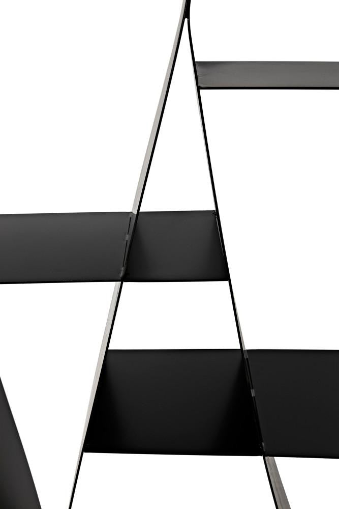 Noir Zaha Bookcase