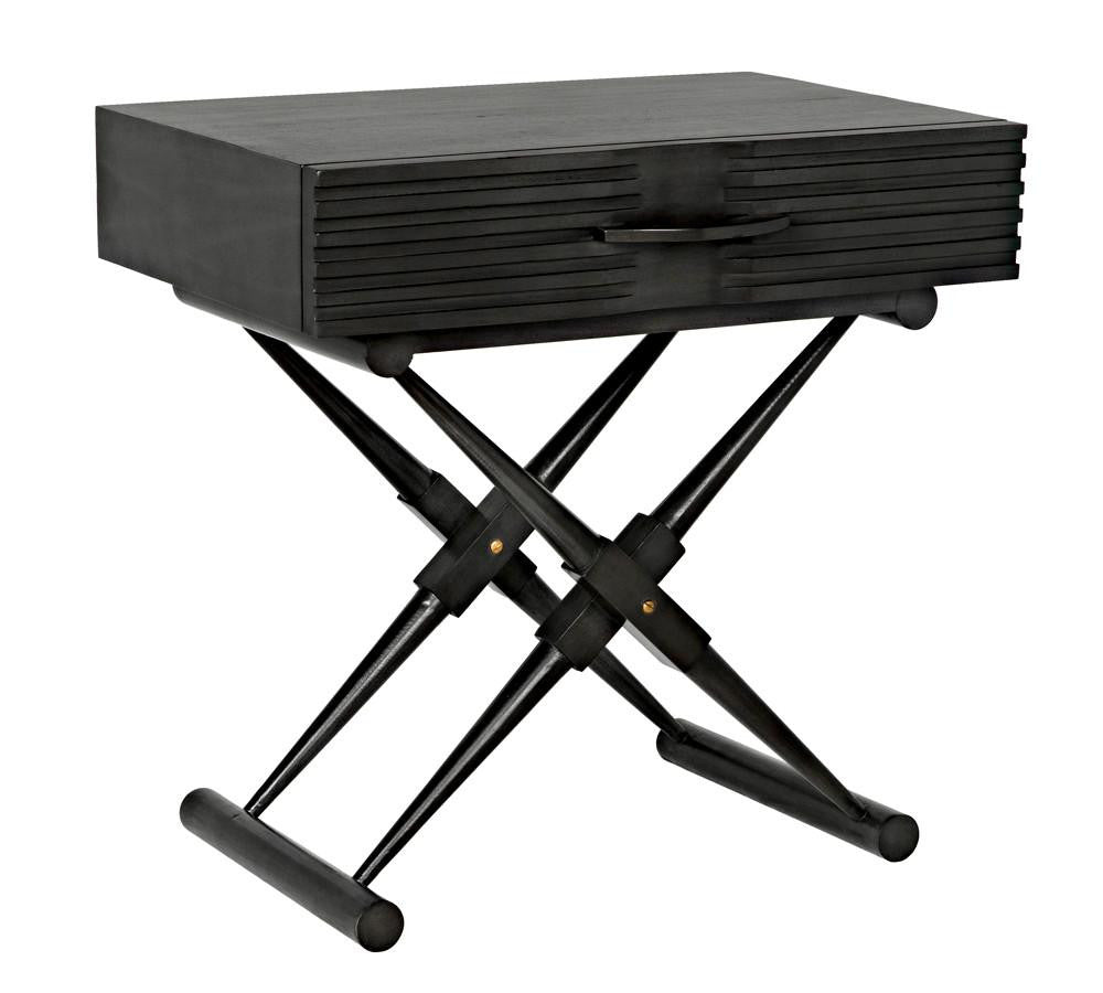 Noir Zanta Side Table Pale