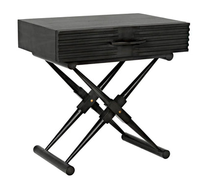 Noir Zanta Side Table Pale